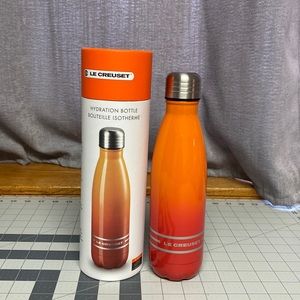 Le Creuset stainlesswater bottle.  New in box.